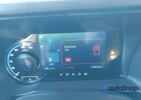 2021 Ford Bronco Outer Banks from USA, damaged, VIN 1FMDE5AHXMLA71548